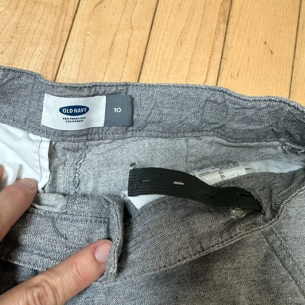 OLD NAVY Linen-like Soft Stretch Chino Shorts - 10